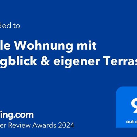 Helle Wohnung Mit Bergblick & Eigener Terrasse باد تولز المظهر الخارجي الصورة