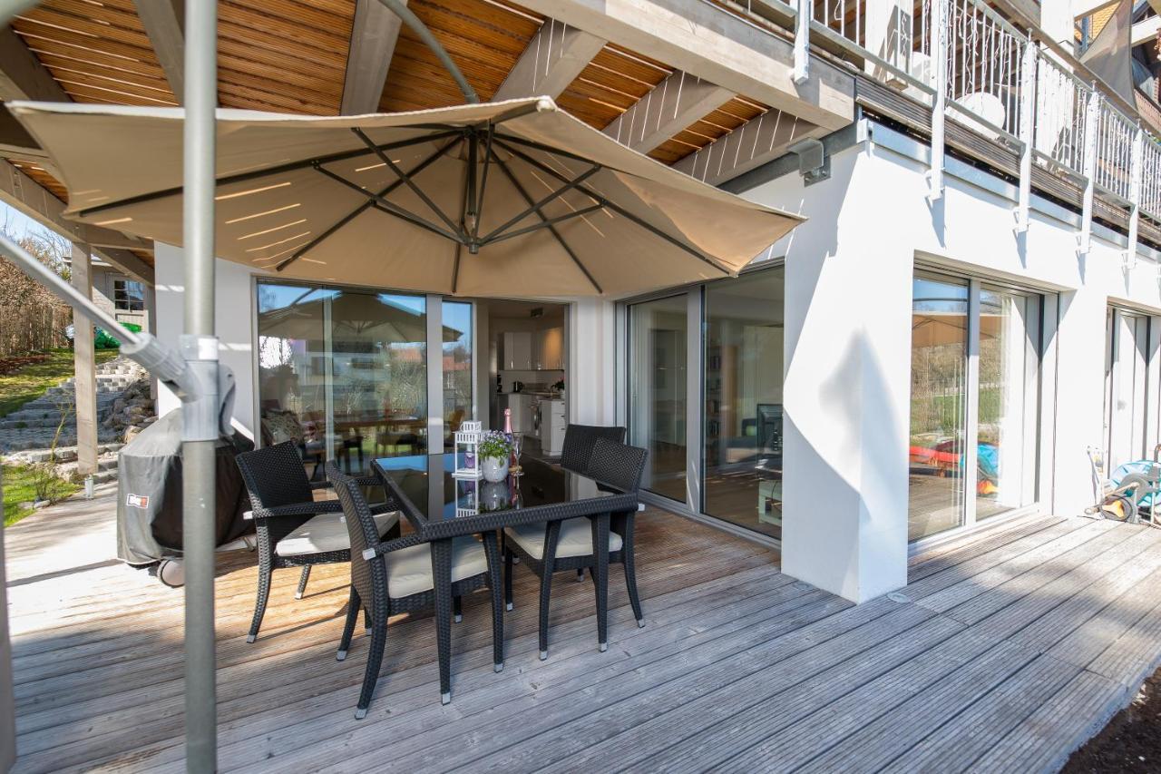Helle Wohnung Mit Bergblick & Eigener Terrasse باد تولز المظهر الخارجي الصورة
